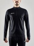 Craft Sport Long Sleeve Shirt Evolve Halfzip - durable, made of stretch material - black Men